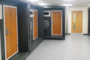 Temporary accommodation pods New pods to shelter North Devon's rough sleepers