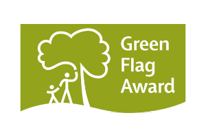 Green flag for web.png North Devon green spaces celebrate retaining Green Flag status