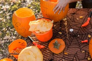 Pumpkin Carving 300x200.jpg Spook-tacular Halloween fun at Yeo Valley Woodland