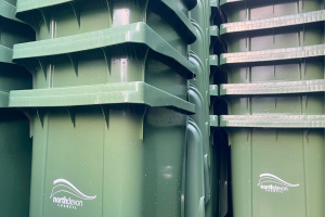 Garden bins 300x200.png Garden waste collection update from North Devon Council