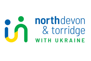 ND and T with Ukraine.png Appeal for support for Ukrainian refugees in northern Devon