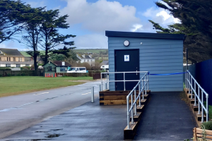 Changing Places toilet facility in Croyde for News.png New facilities at Croyde to make the beach accessible to all