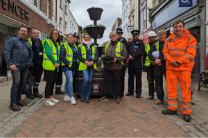 Barnstaple Safer Streets April Action Day WEB.png Council and partners team up for town centre clean-up