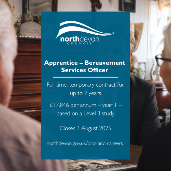 Apprentice – Bereavement Services Officer graphic
