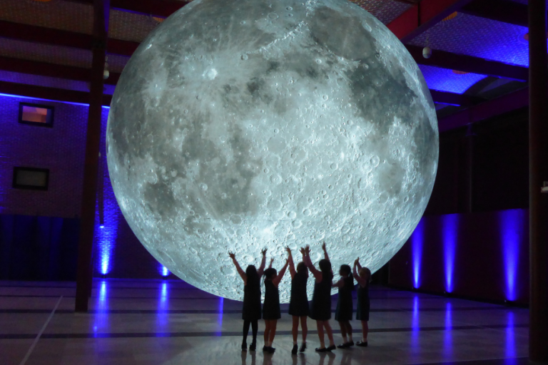 Museum of the Moon by Luke Jerram. Cork Midsummer Festival, UK, 2017