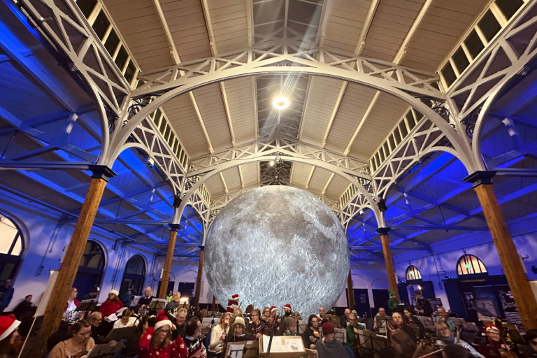 Museum of the Moon at Barnstaple Pannier Market