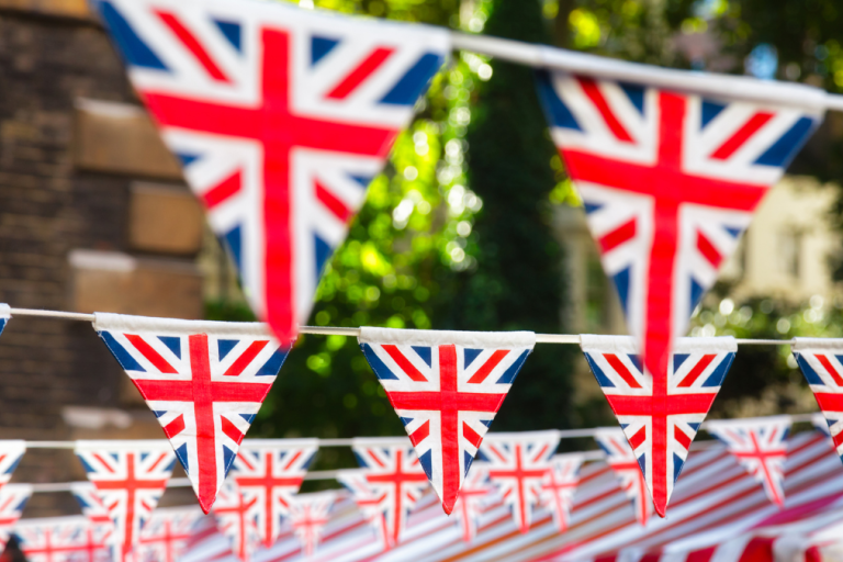 Union flag bunting