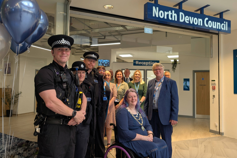 Town centre hub opening