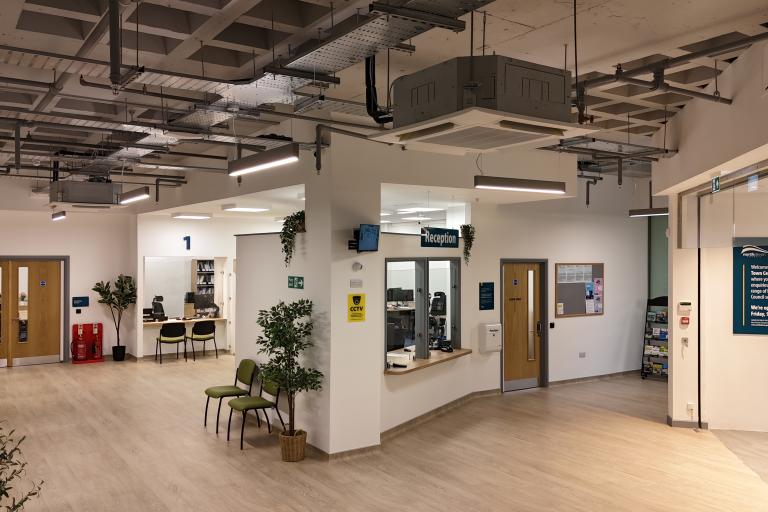 Town centre hub