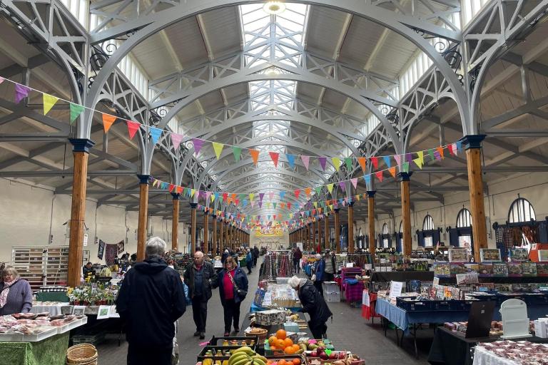 View of the Inside of the Pannier Market