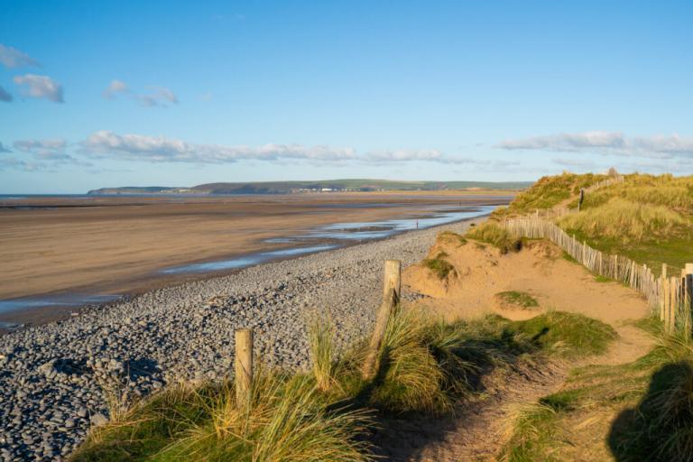 Northam Burrows looking towards North Devon