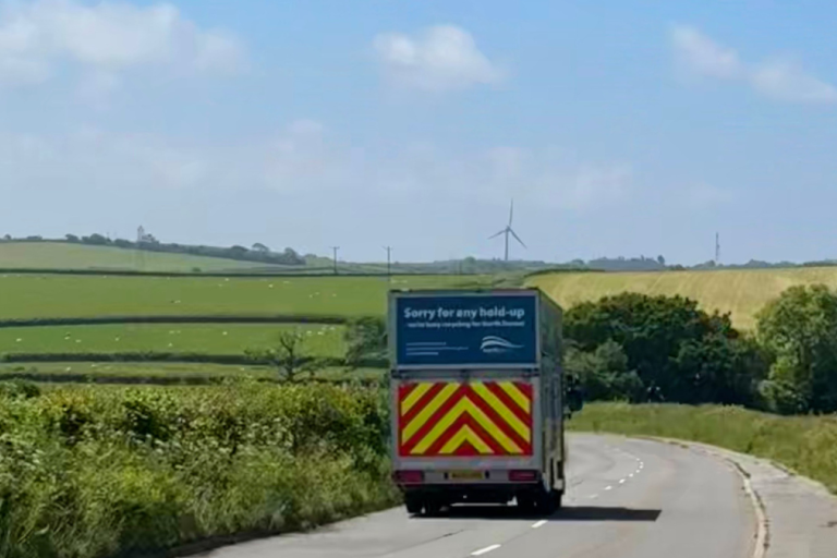 Recycling vehicle