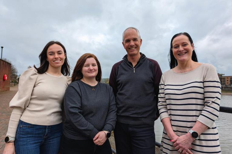 4 members of the land charges team