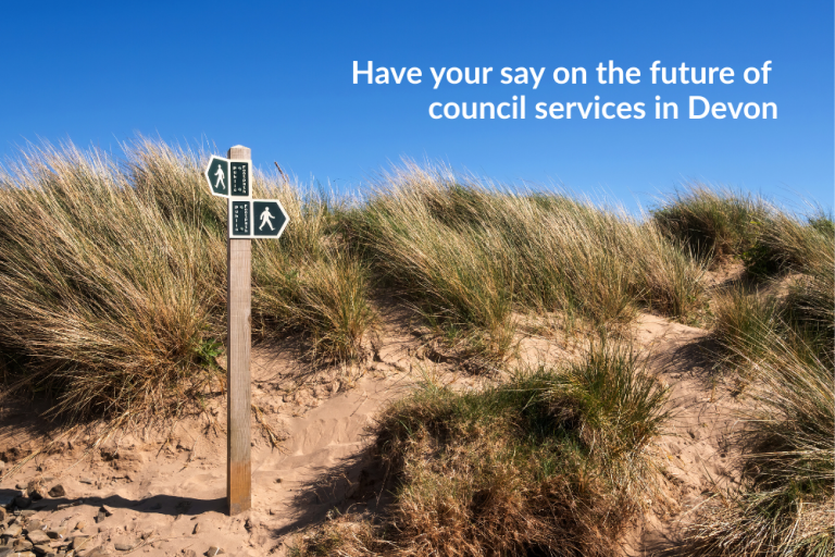 Have your say on the future of council services in Devon