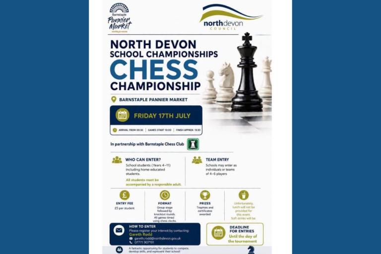 Chess competition graphic