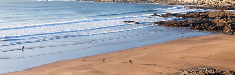 image of woolacombe combesgate beach