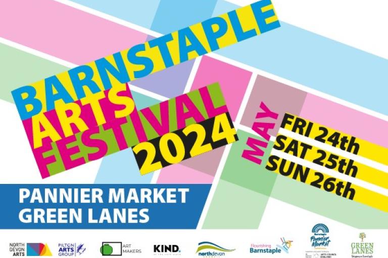 Barnstaple Arts festival graphic