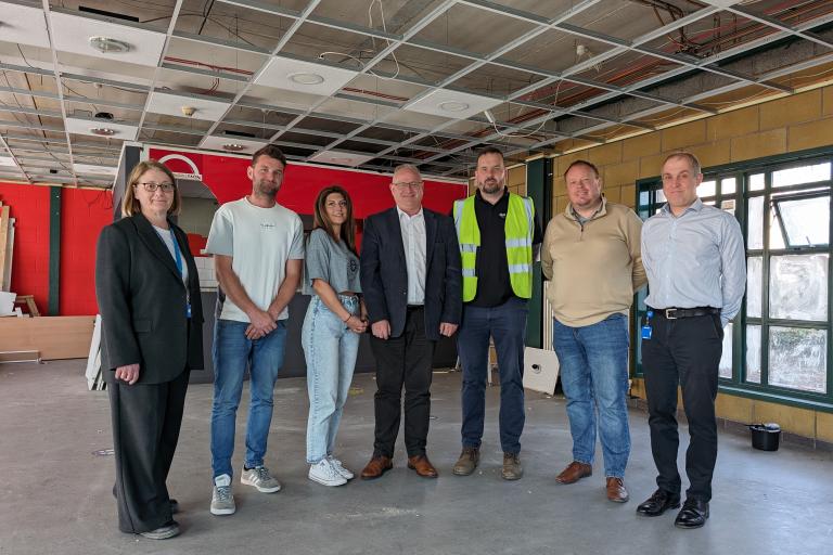 The team behind the Barnstaple bus station renovation and reopening